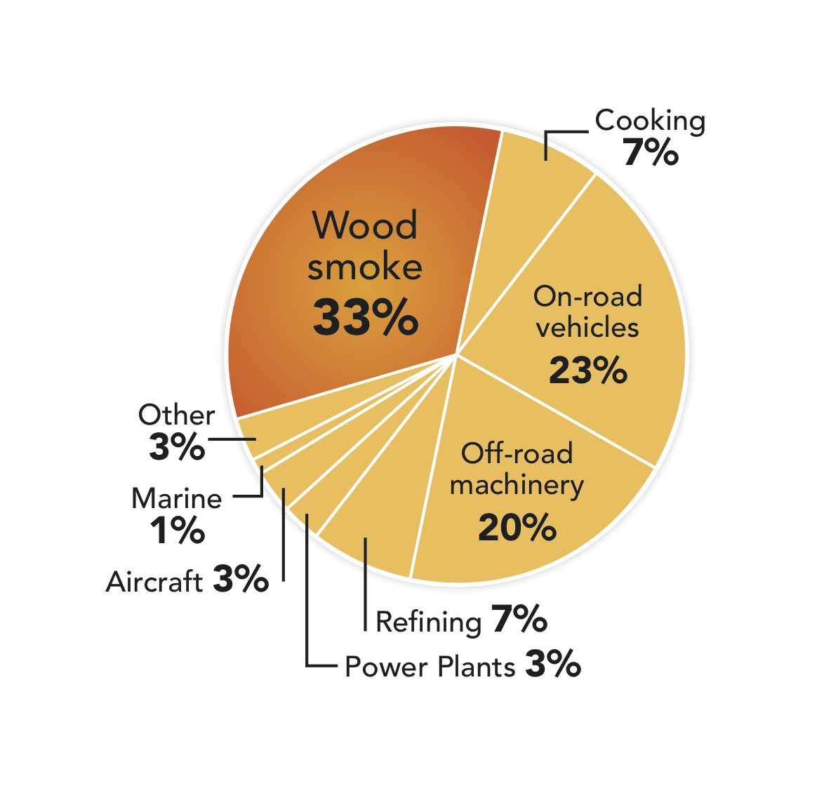 Environmental Impact of Wood Smoke