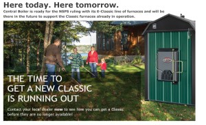Outdoor Wood Boiler Ad
