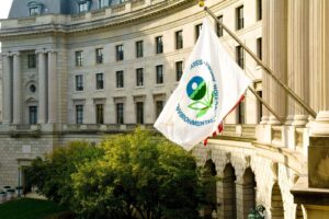 The William Jefferson Clinton Federal Building, Washington, D.C., which is the headquarters of the U.S. Environmental Protection Agency.